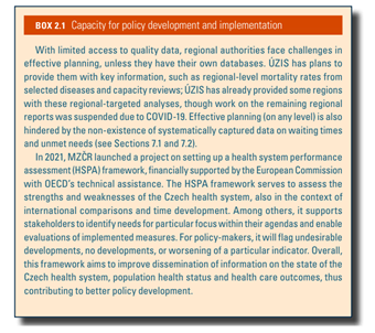 Capacity for policy development and implementation