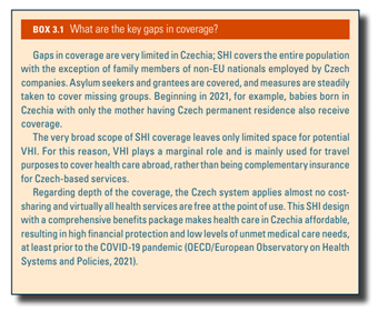 What are the key gaps in coverage?