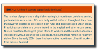 Are health workers appropriately distributed?