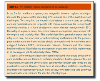 Are efforts to improve integration of care working?