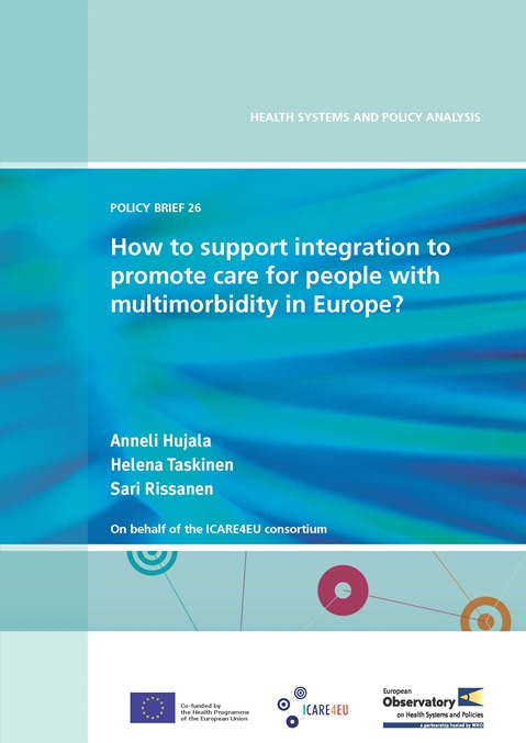 How to support integration to promote care for people with multimorbidity in Europe?